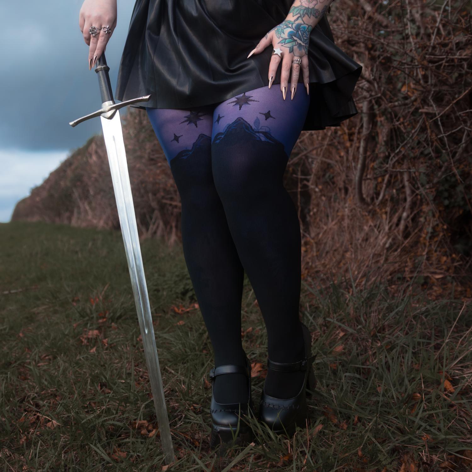 ACOTAR Tights - Bow Before No One