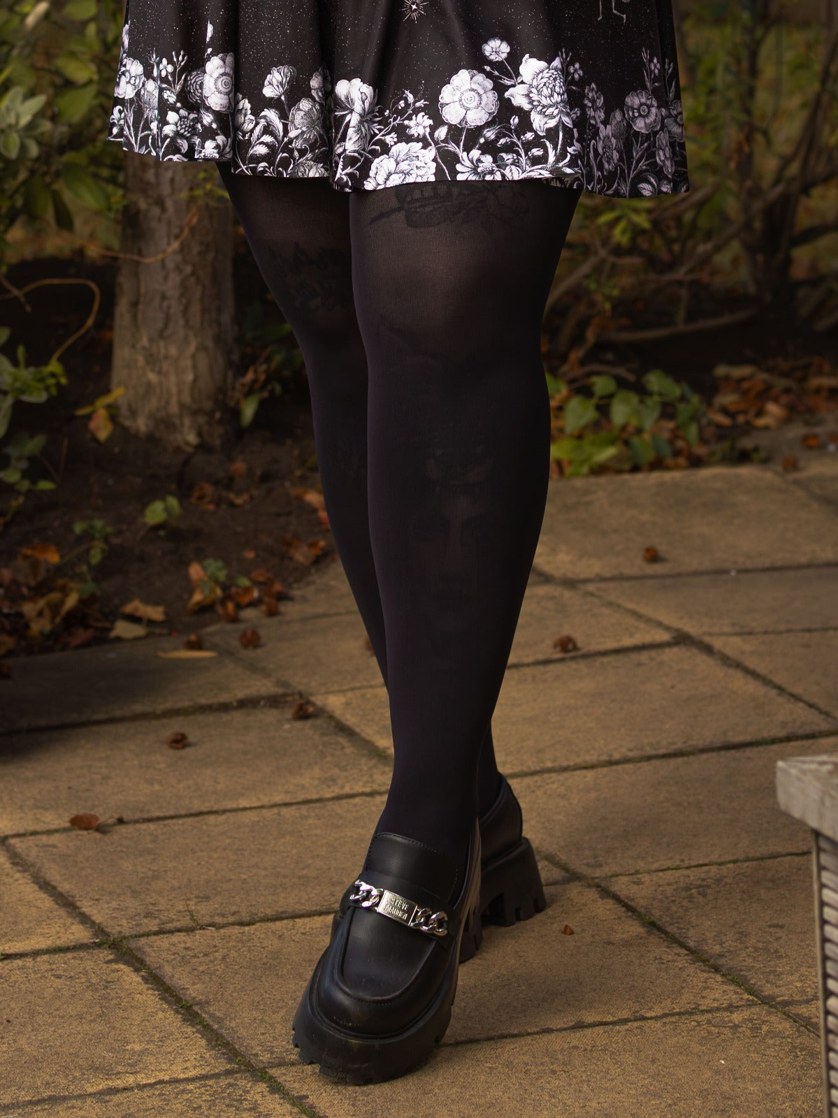 80 Denier Opaque Tights - Black