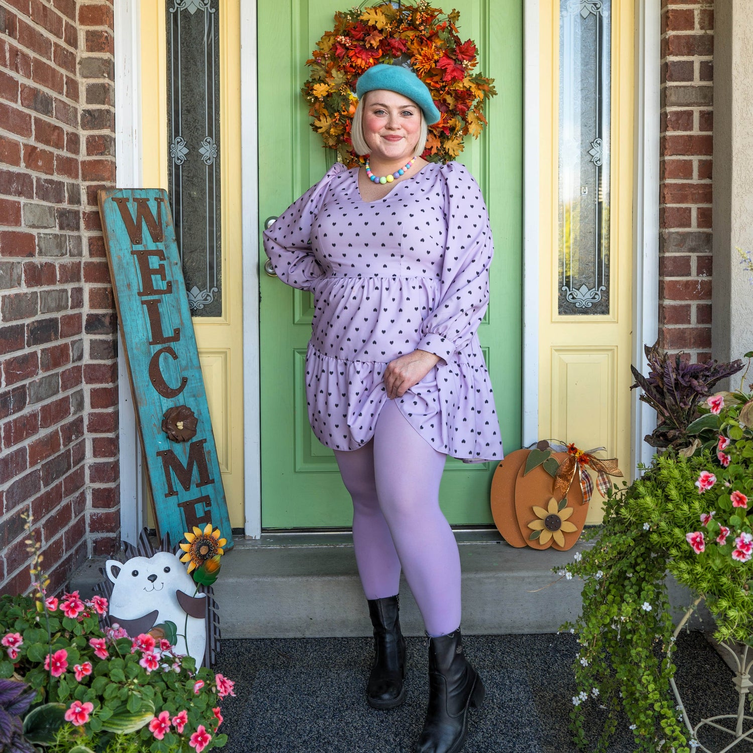 120 Denier Tights - Wisteria