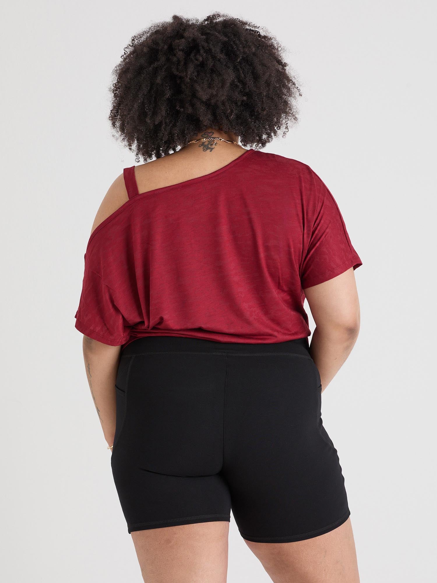 Black Short Cycling Shorts Snag - Main Image