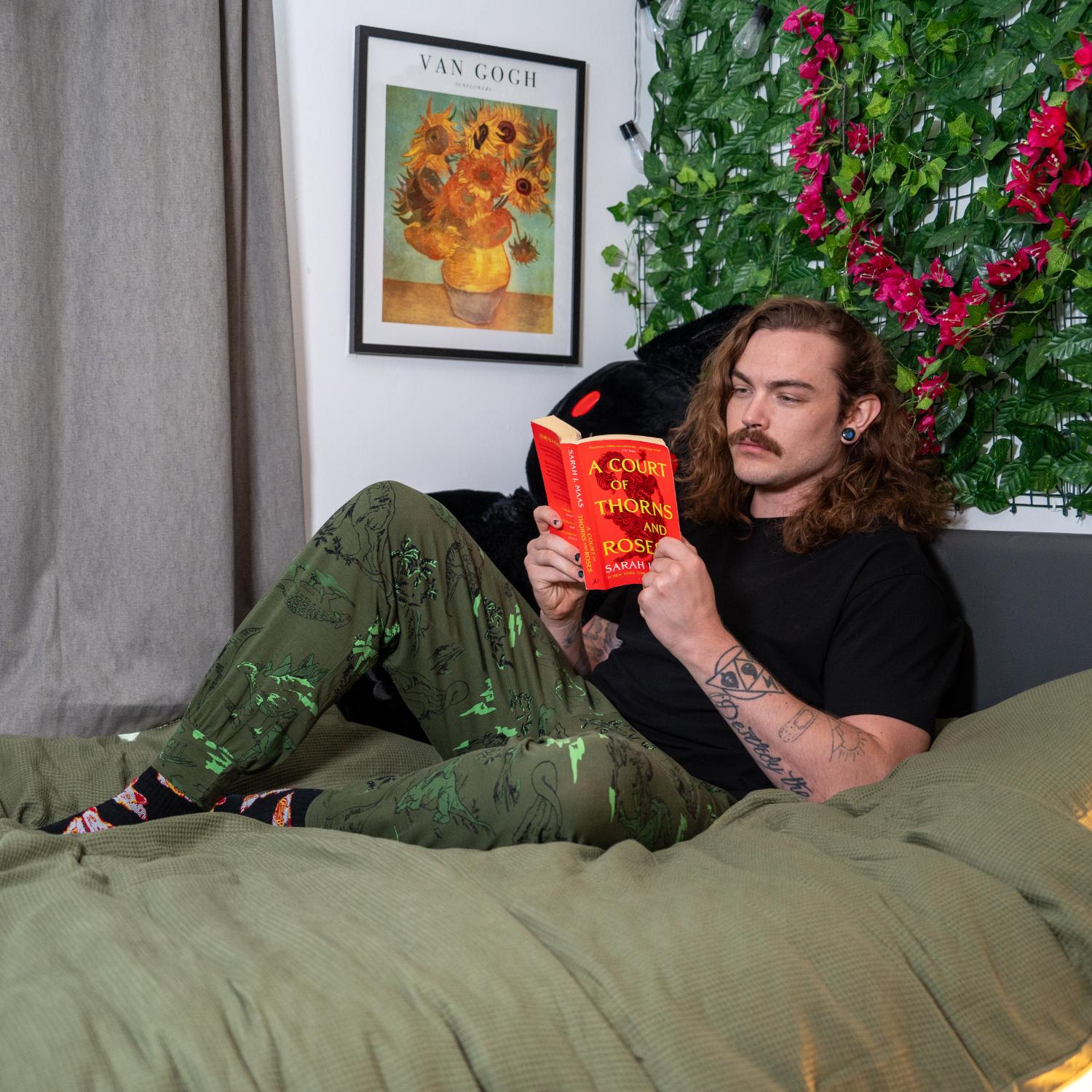 Organic Cotton PJ Bottoms - Dino