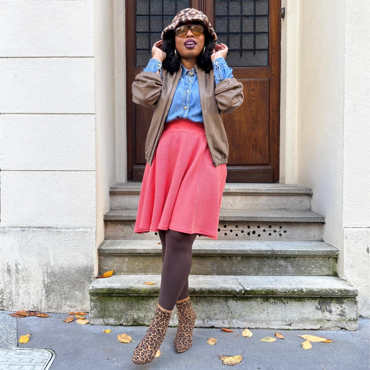 スカート ODAKHA 25SS NYLON TIGHT&FLARE SKIRT nylon tight ＆ flare skir OH25SS―SK02