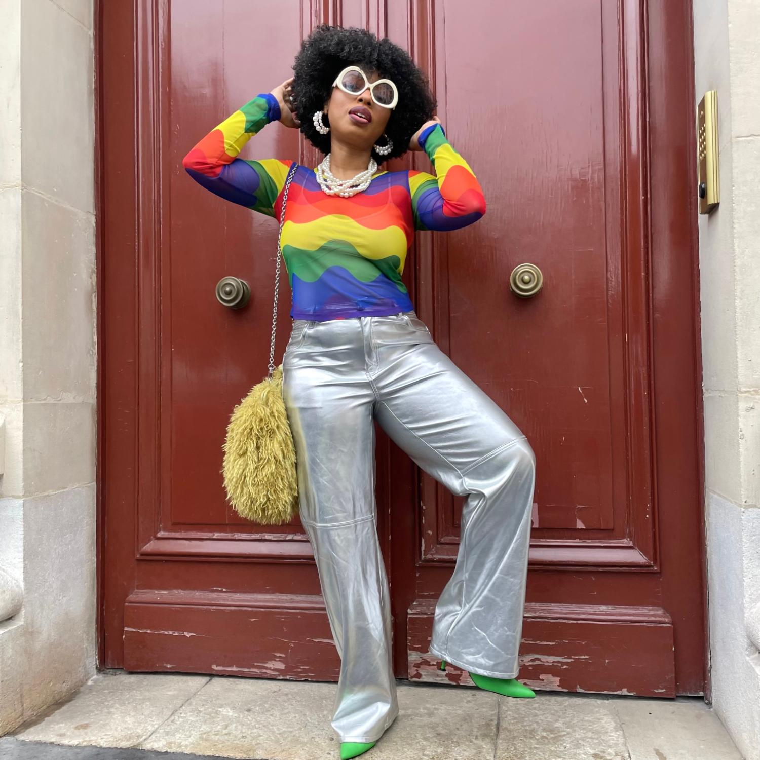 Mesh Top - Rainbeaux