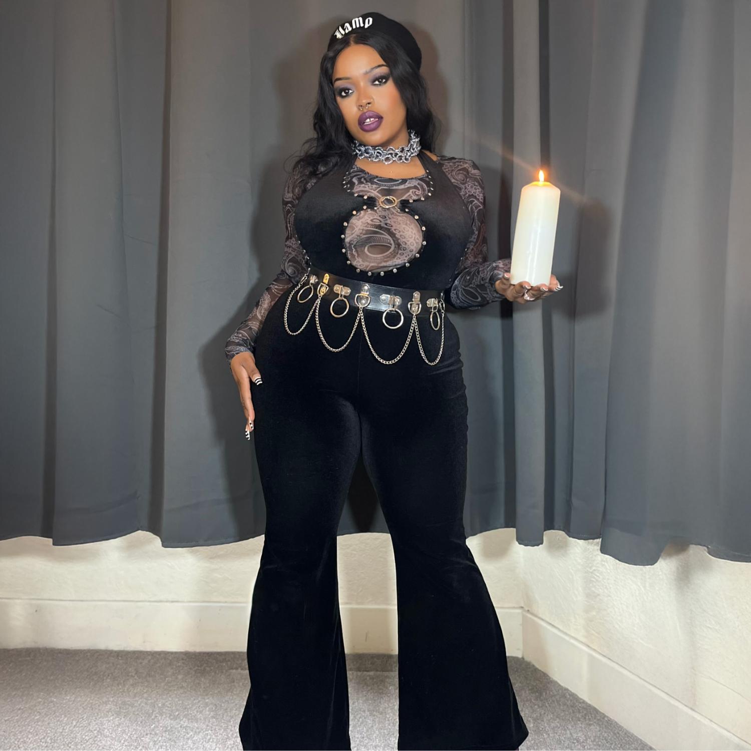 Kraken's Embrace Mesh Top | Goth Clothing | Snag