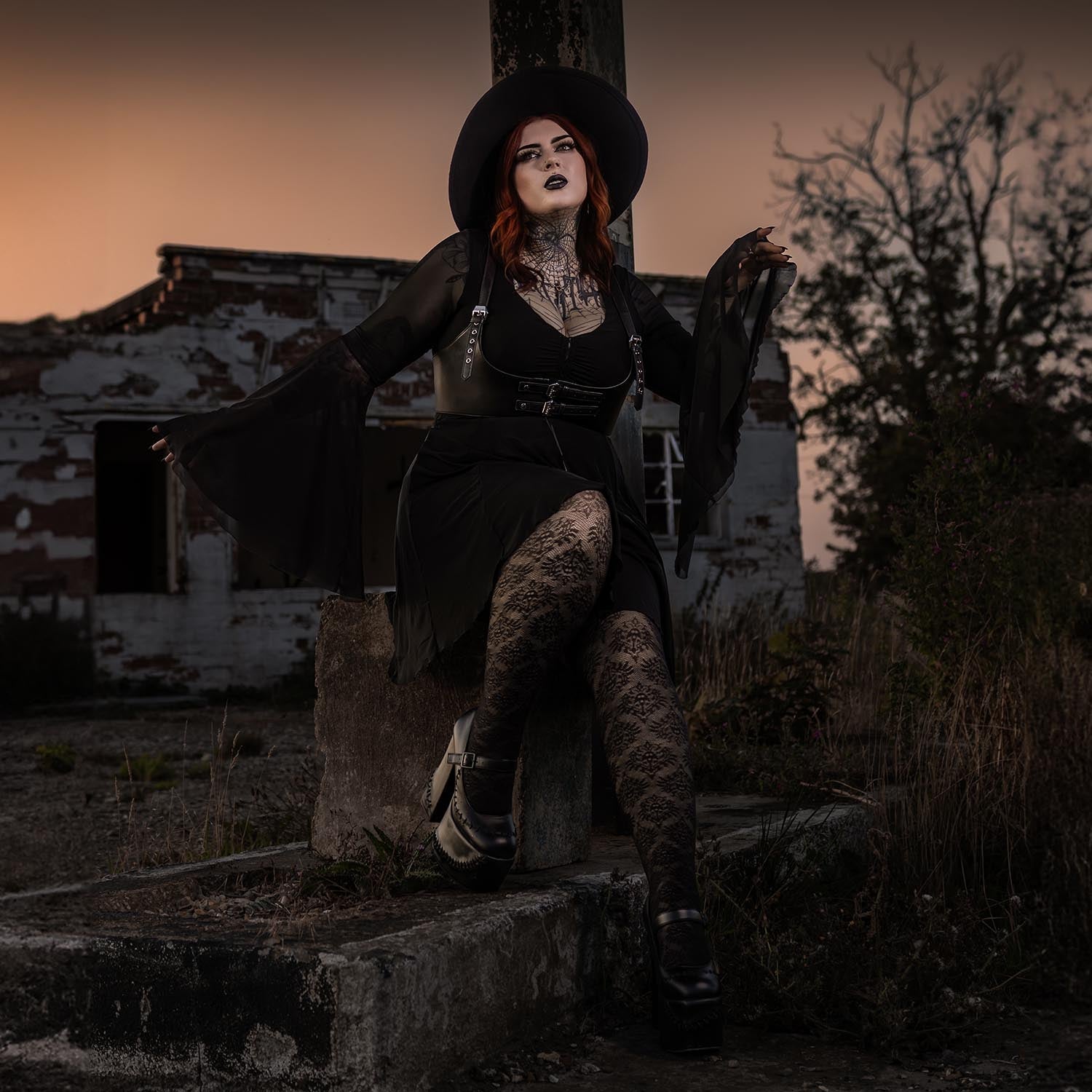 Phantom Veil Tights | Cute Ghost Halloween Tights | Snag