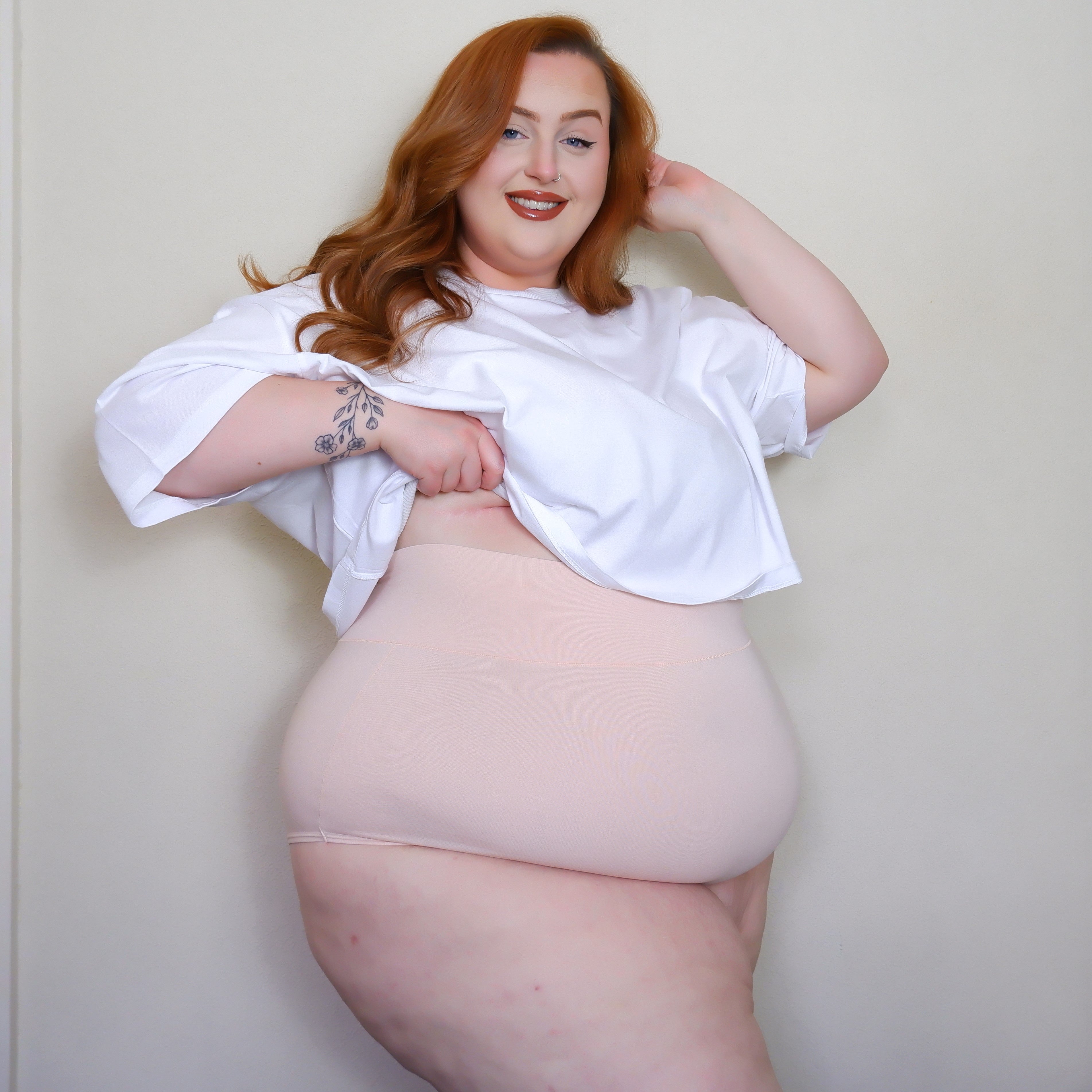 Organic Cotton Super High Waist Knickers Ballet