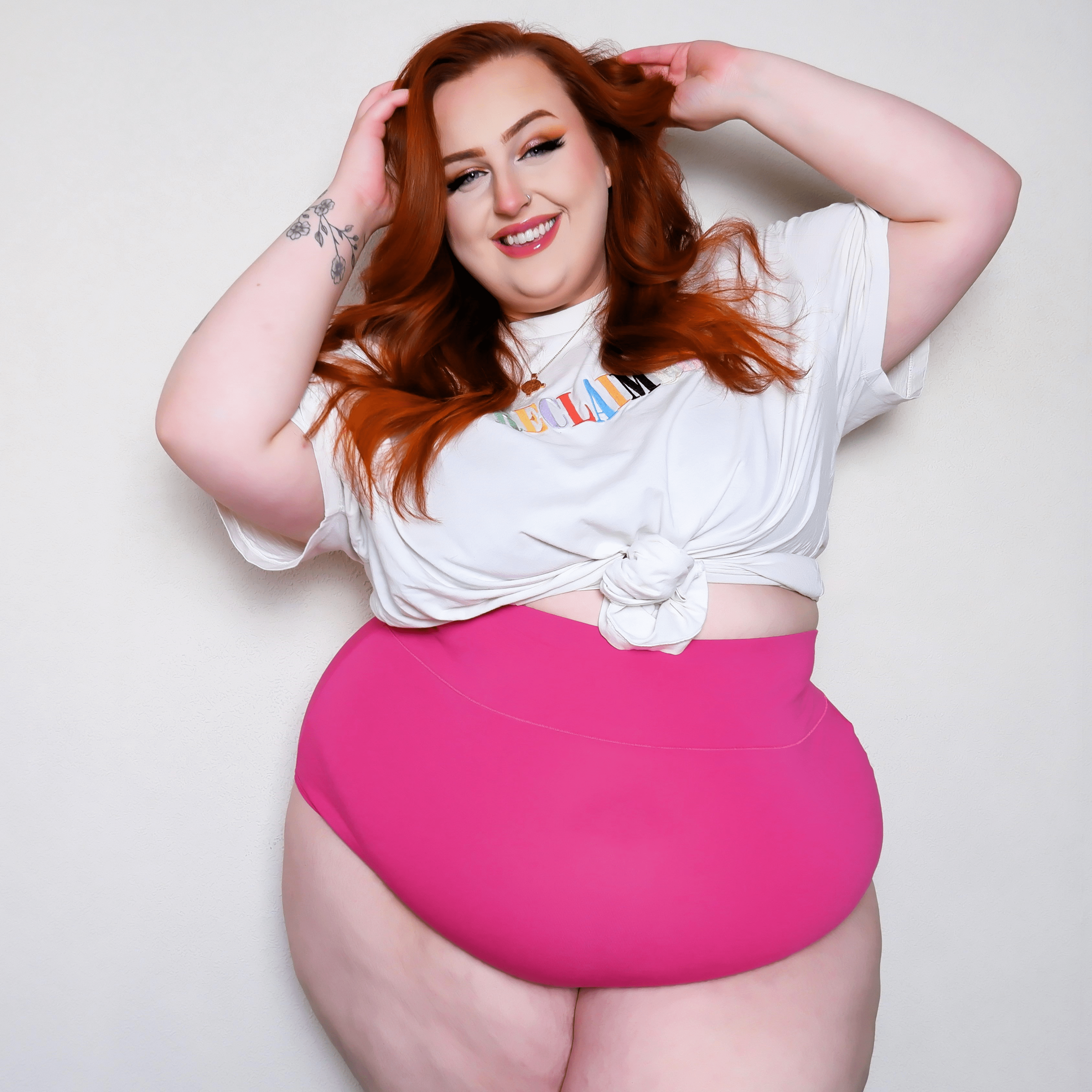 Organic Cotton Super High Waist Knickers Barbara