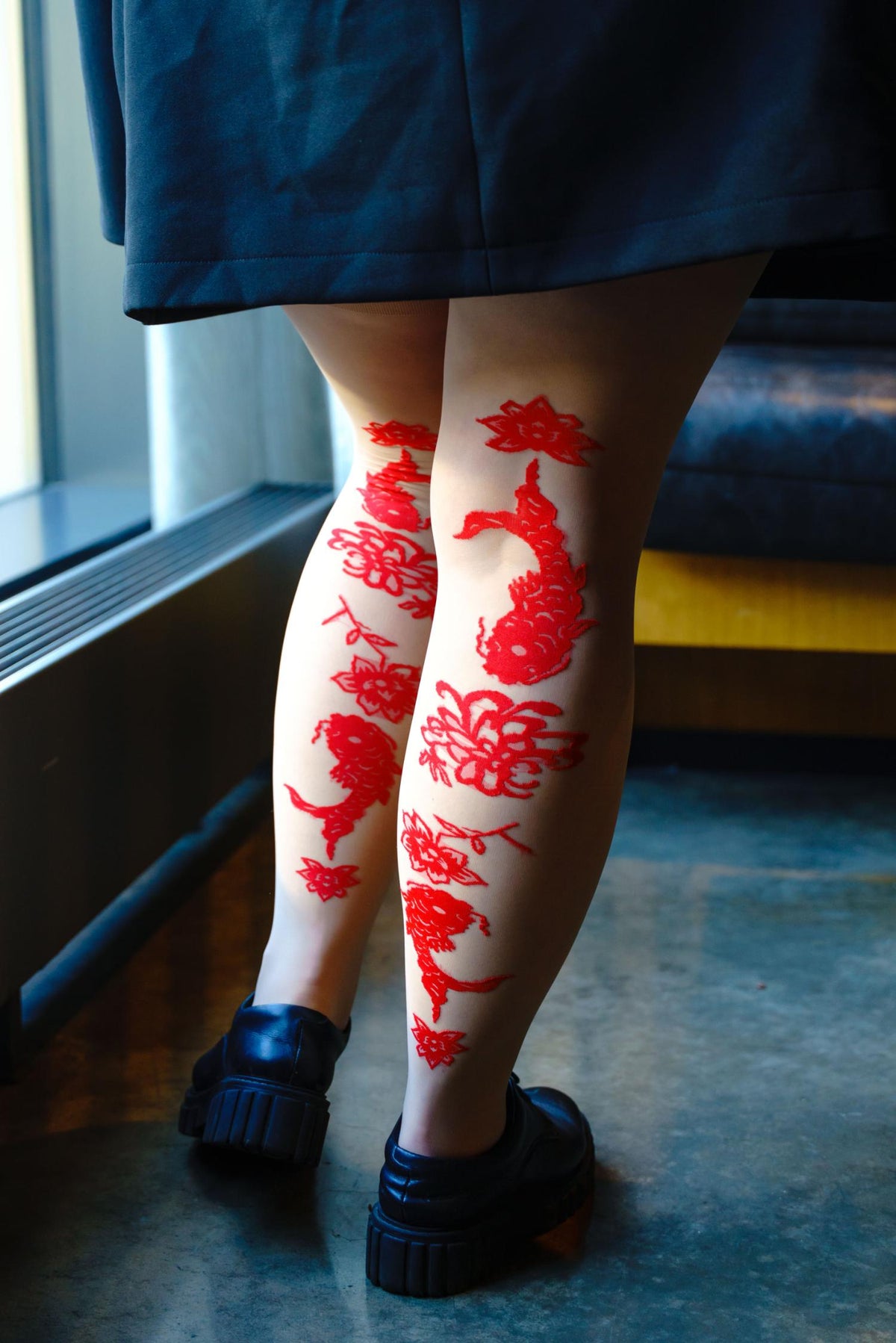 Manifest Sheer Tights - Builders Tea