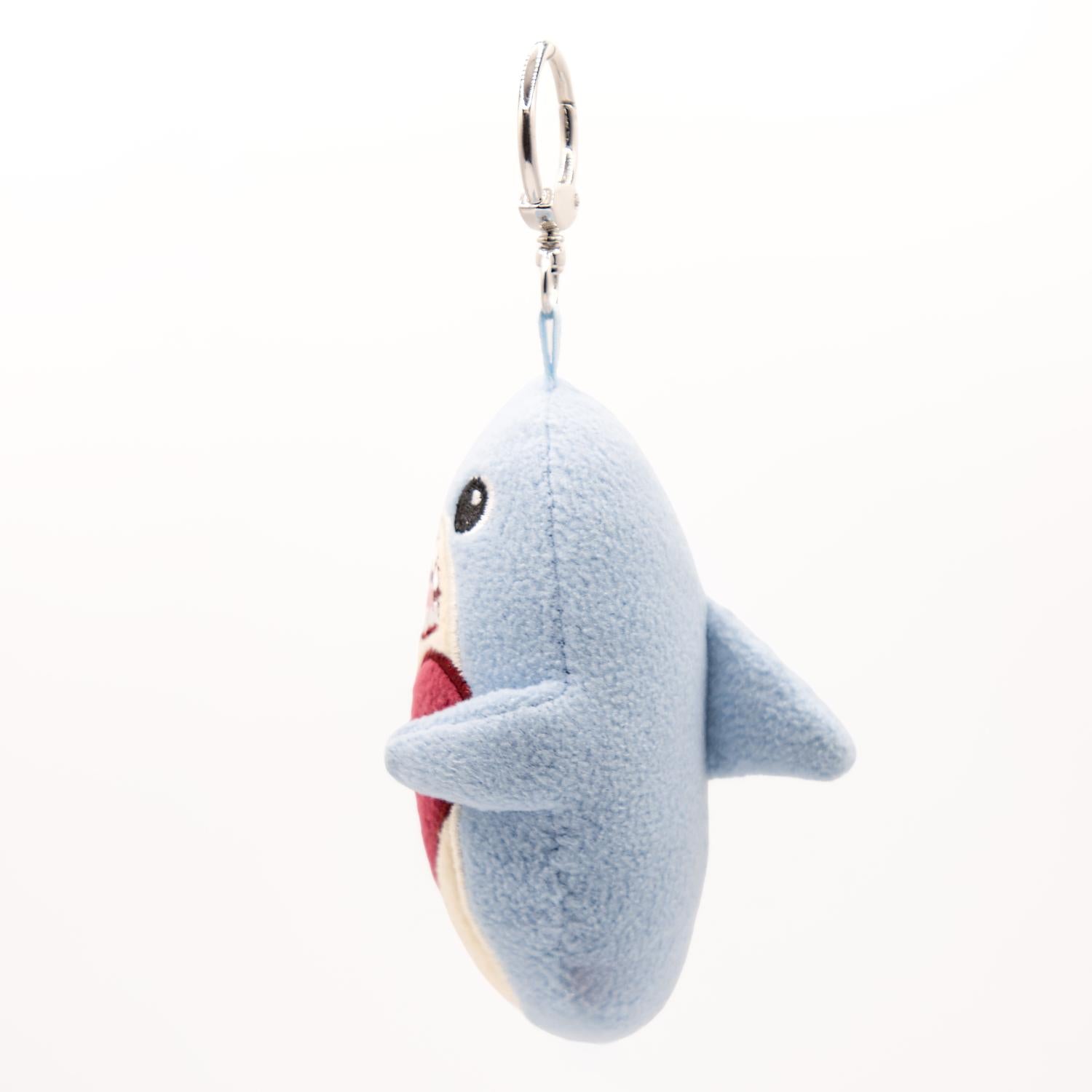 Munch Soft Fleece Shark Bag Charm & Keychain | Snag