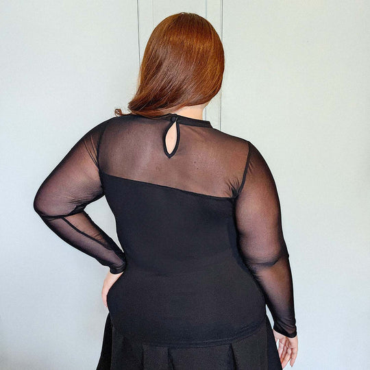 Mesh Sleeve Top - Florence main image 0