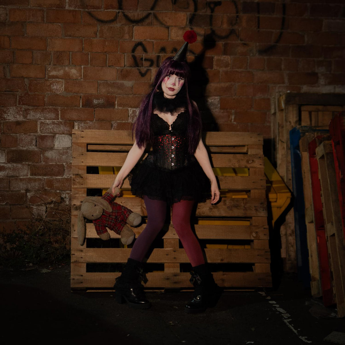 80 Denier Duo Tights - Plurgundy