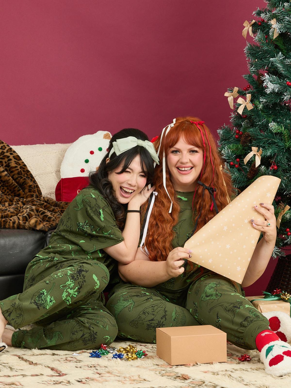 Organic Cotton PJ Boxy Tee - Dino