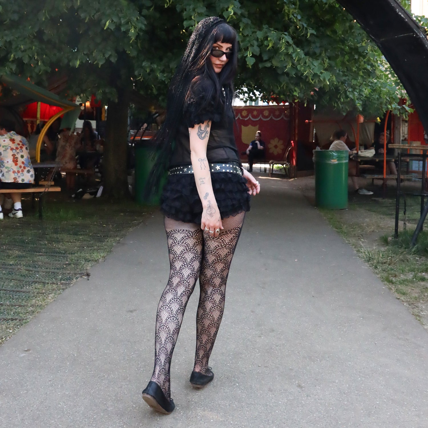 Fishnets - Drop The Ball - Black