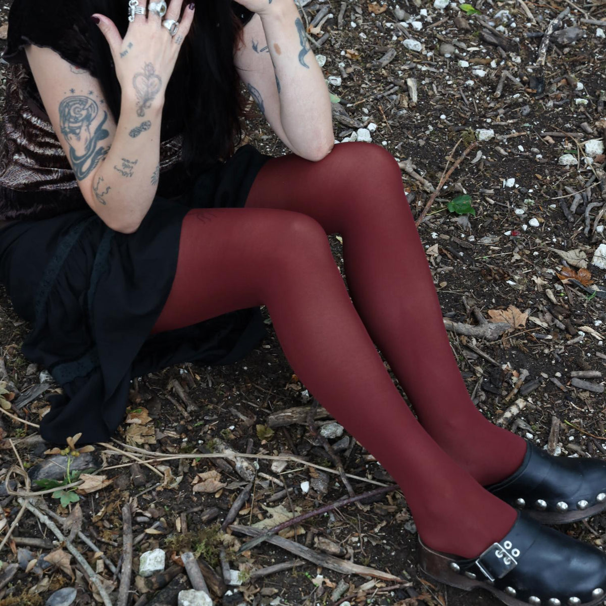 50 Denier Tights - Roast