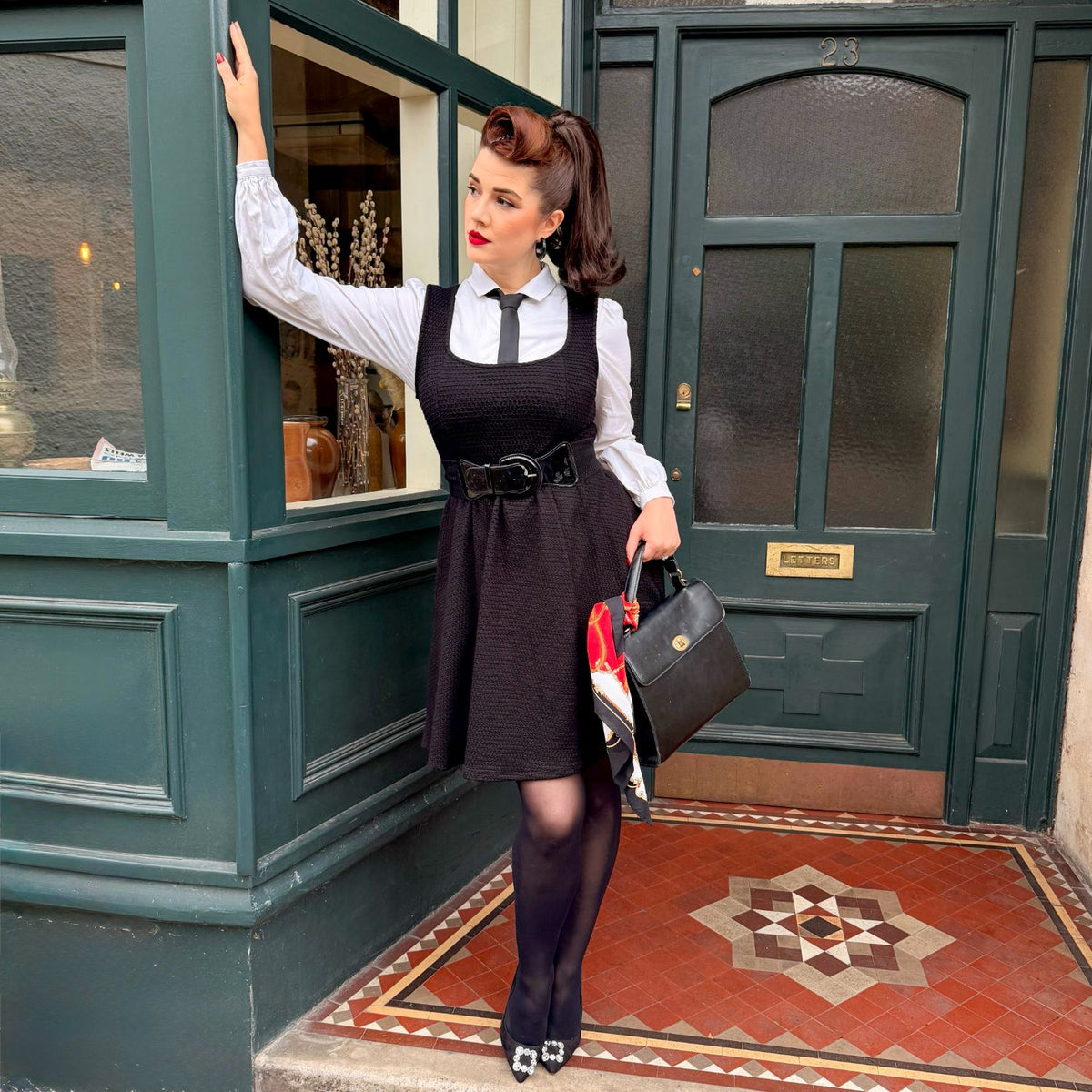 Archean Tailored Skater Dress