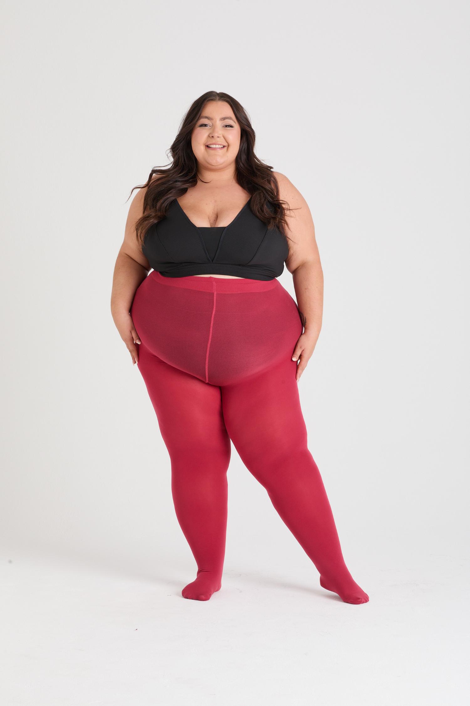 Bold Blood Red Tights 80 Denier Castor Oil Tights – Snag