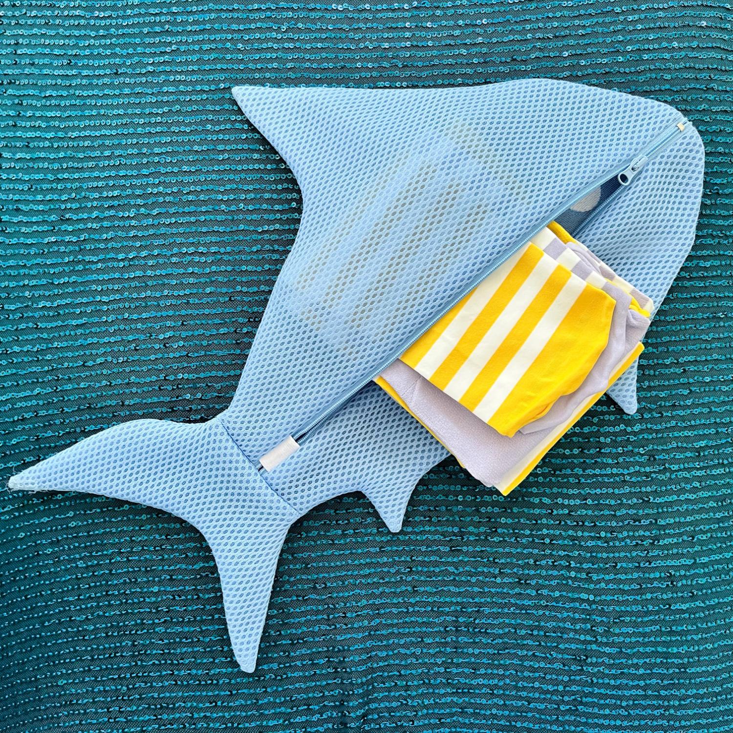 Shark Shaped Wash Bag & Travel Pouch | Snag