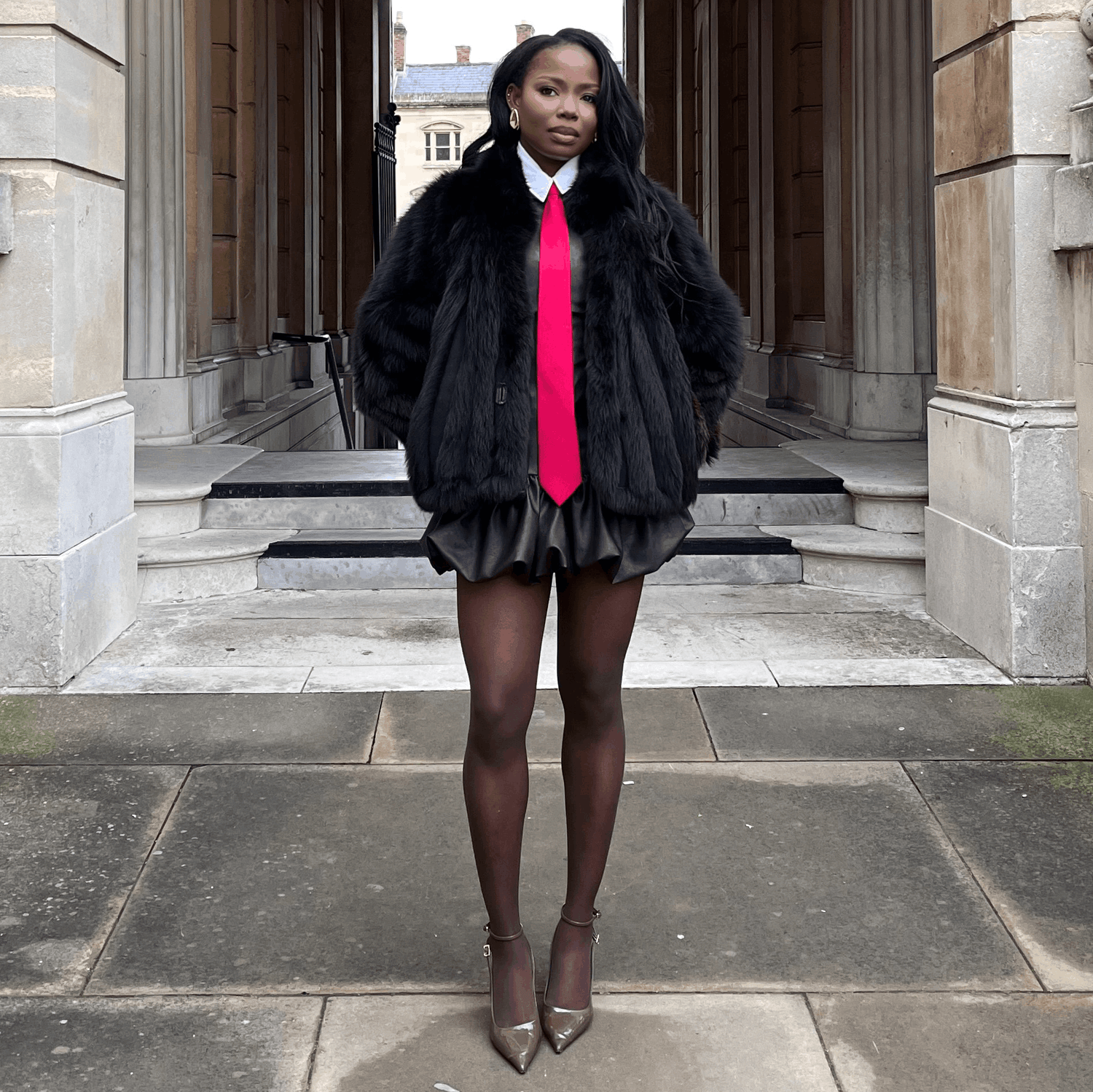 Manifest Sheer Tights - Praline