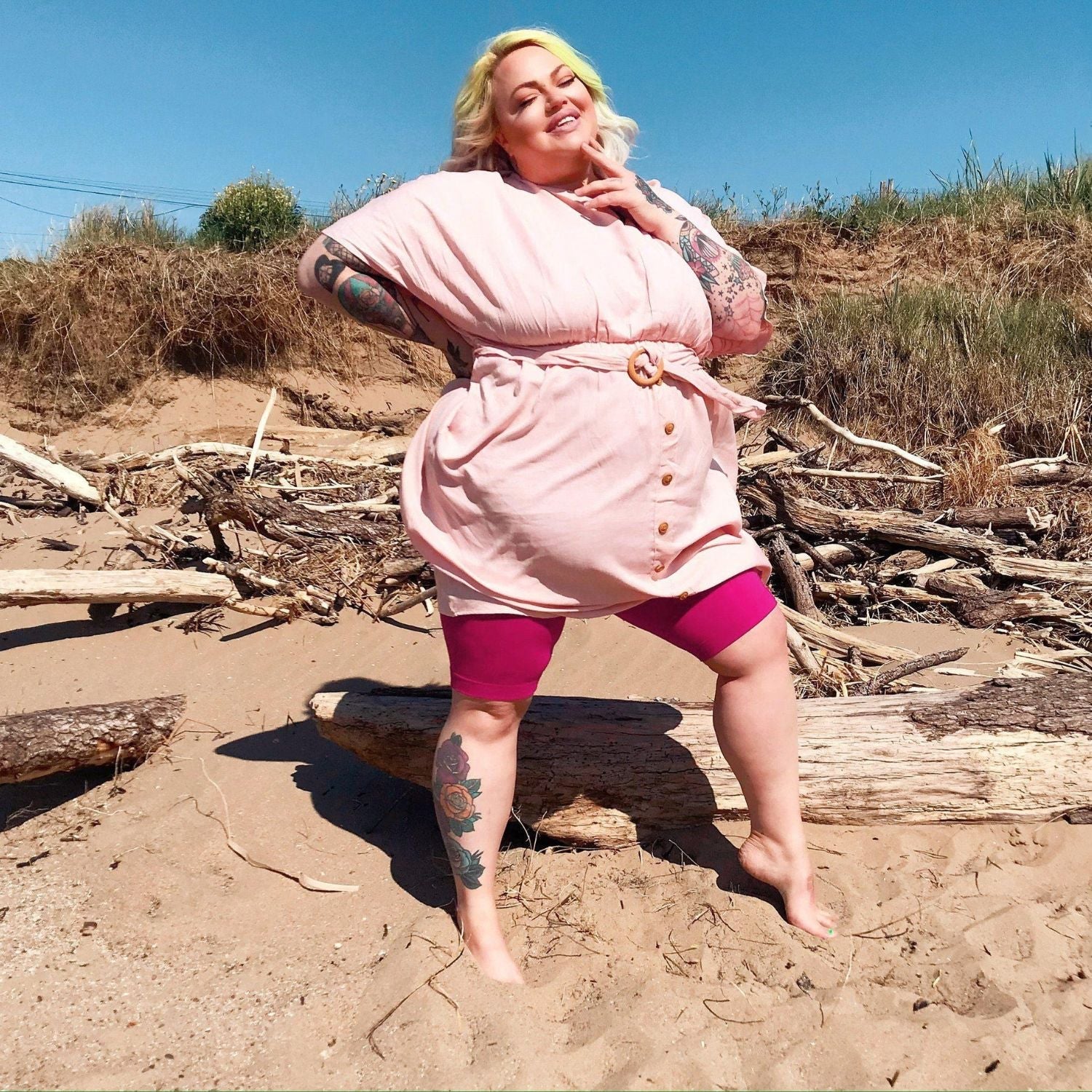 Stay Cool Chub Rub Shorts Raspberry Pie