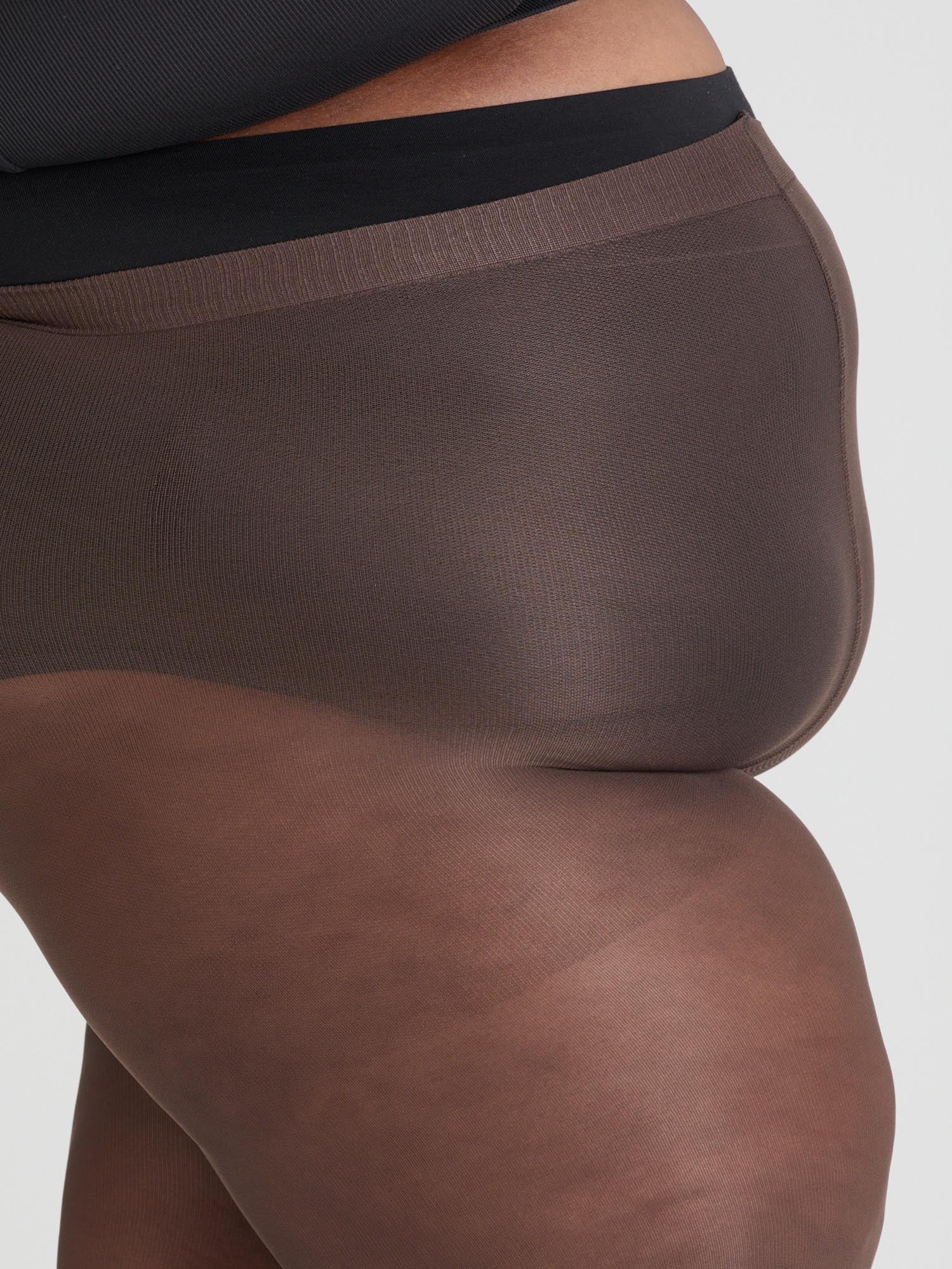 50 Denier Tights Hot Chocolate Snag