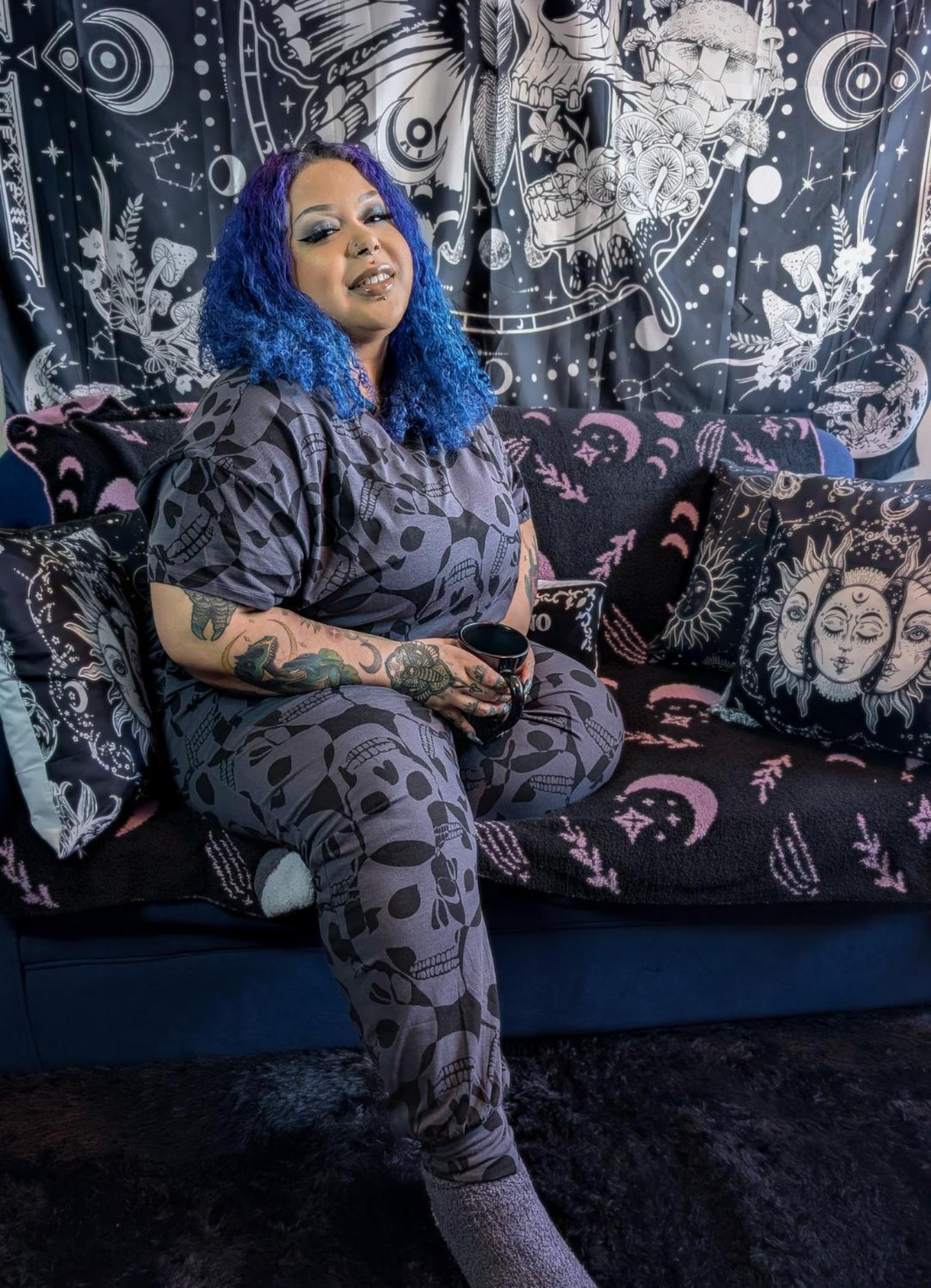 Organic Cotton PJ Bottoms - Catacomb