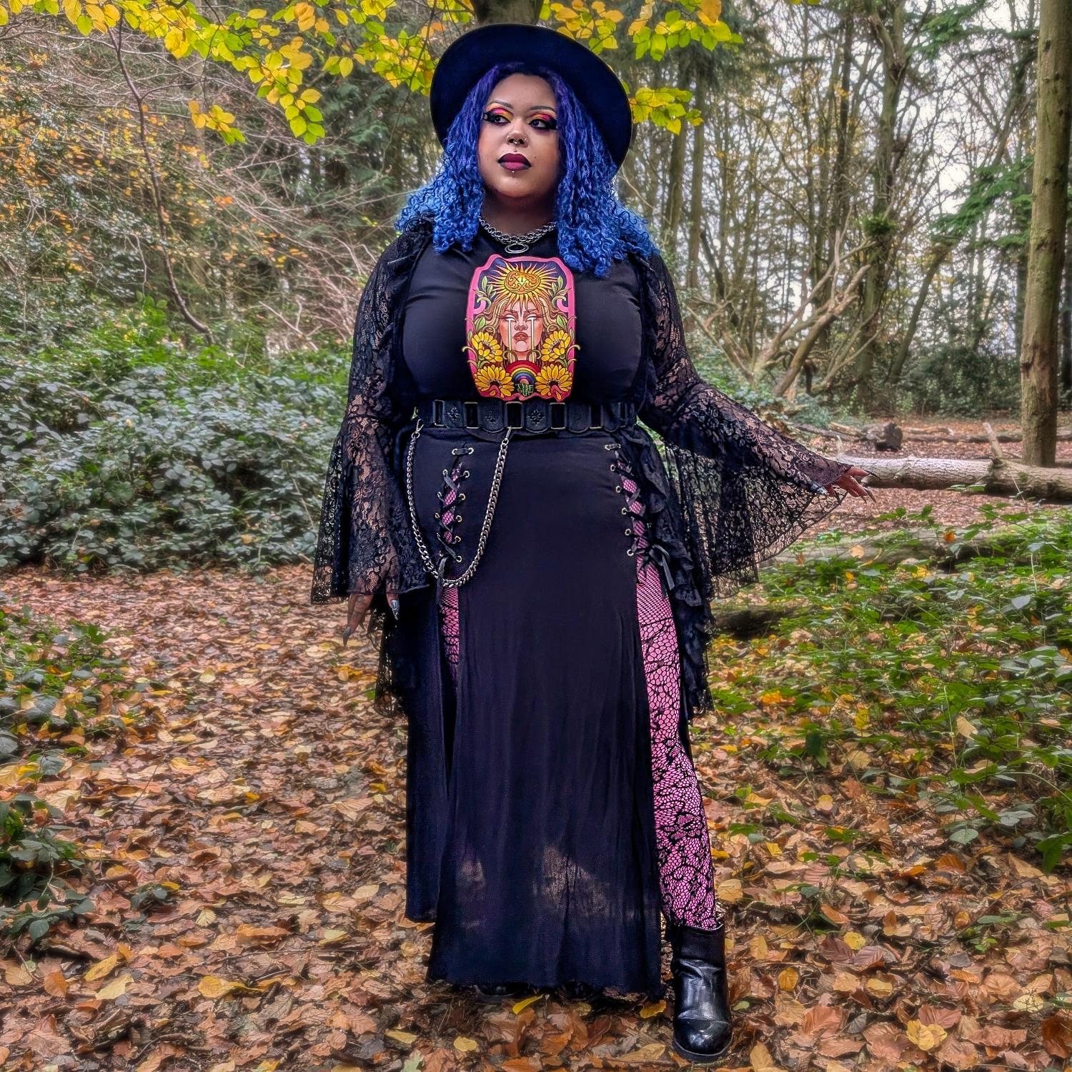 Major Arcana Baby Tee - XIX The Sun