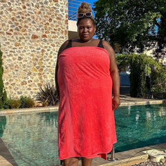 Big Softee Towel - Coral - Snag