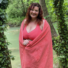 Big Softee Towel - Coral - Snag