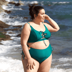 Bikini Bottoms - What Babe? - Teal - Snag