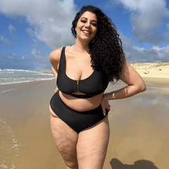 Bikini Top - Hasta La Vista - Black - Snag