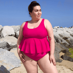 Bikini Top - Who you gonna call? - Hot Pink - Snag