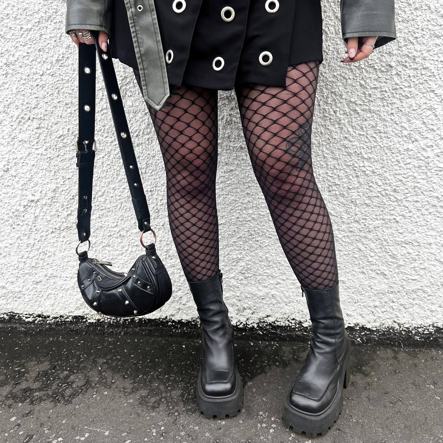 Mock Fishnets - Blackadder - Black