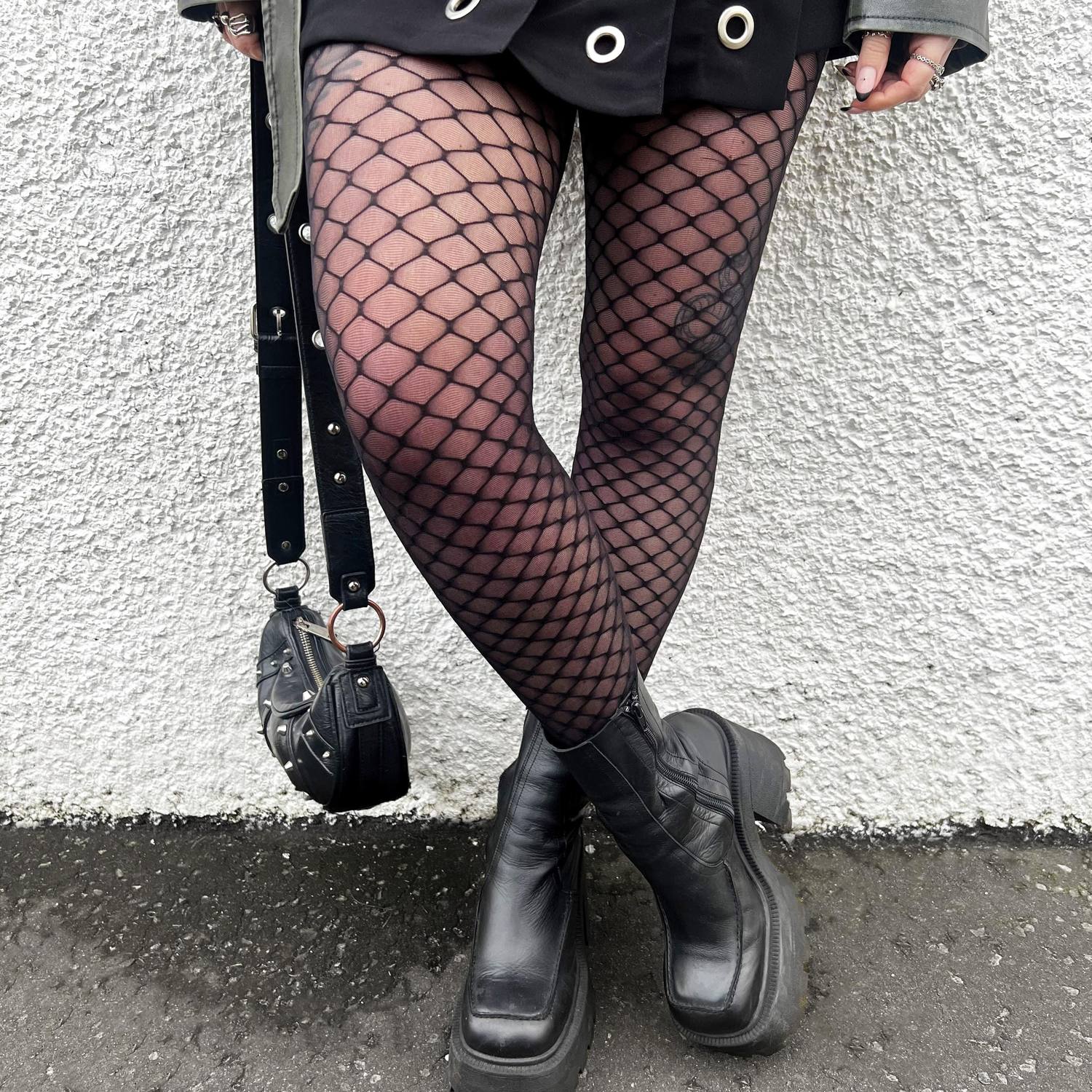 Mock Fishnets - Blackadder - Black