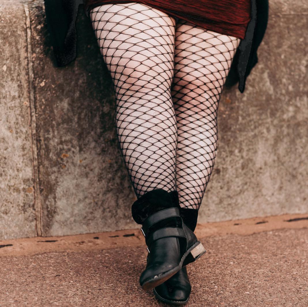 Mock Fishnets - Blackadder - Black