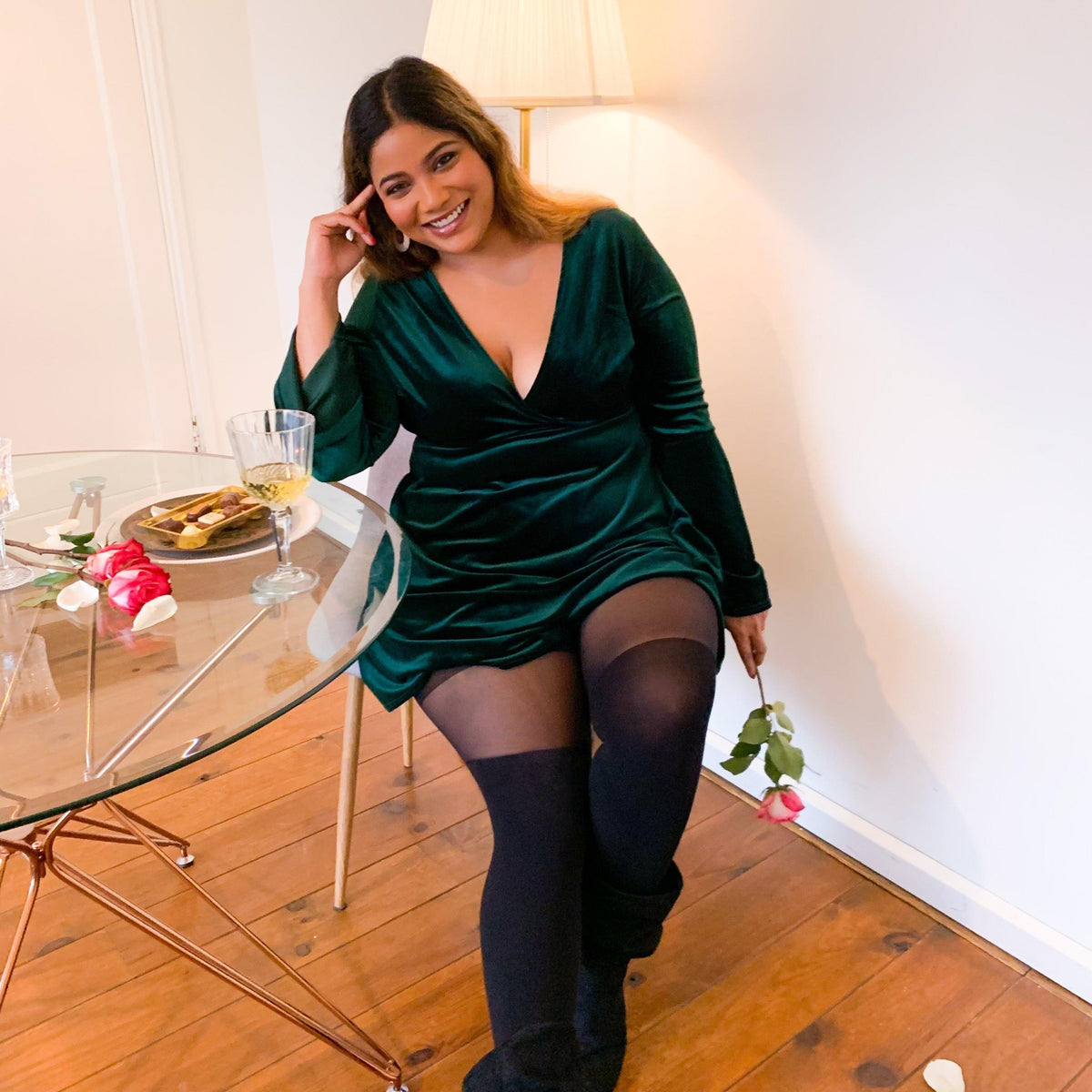 Dark 'n' Stormy Tights - Black