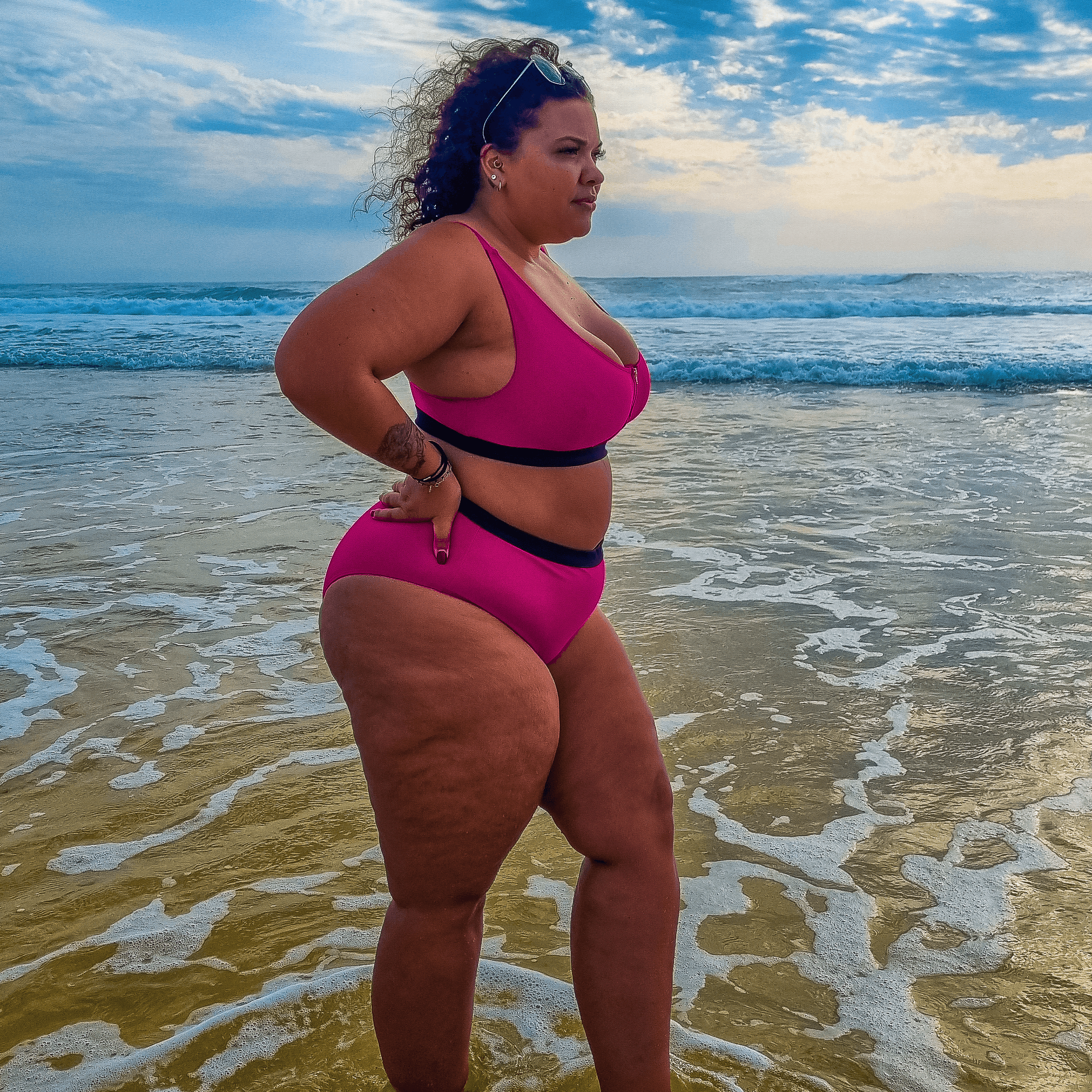 Hasta La Vista Bikini Bottoms Hot Pink