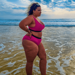 Hasta La Vista Bikini Bottoms - Hot Pink - Snag