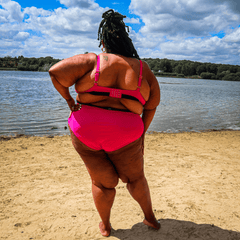 Hasta La Vista Bikini Bottoms - Hot Pink - Snag