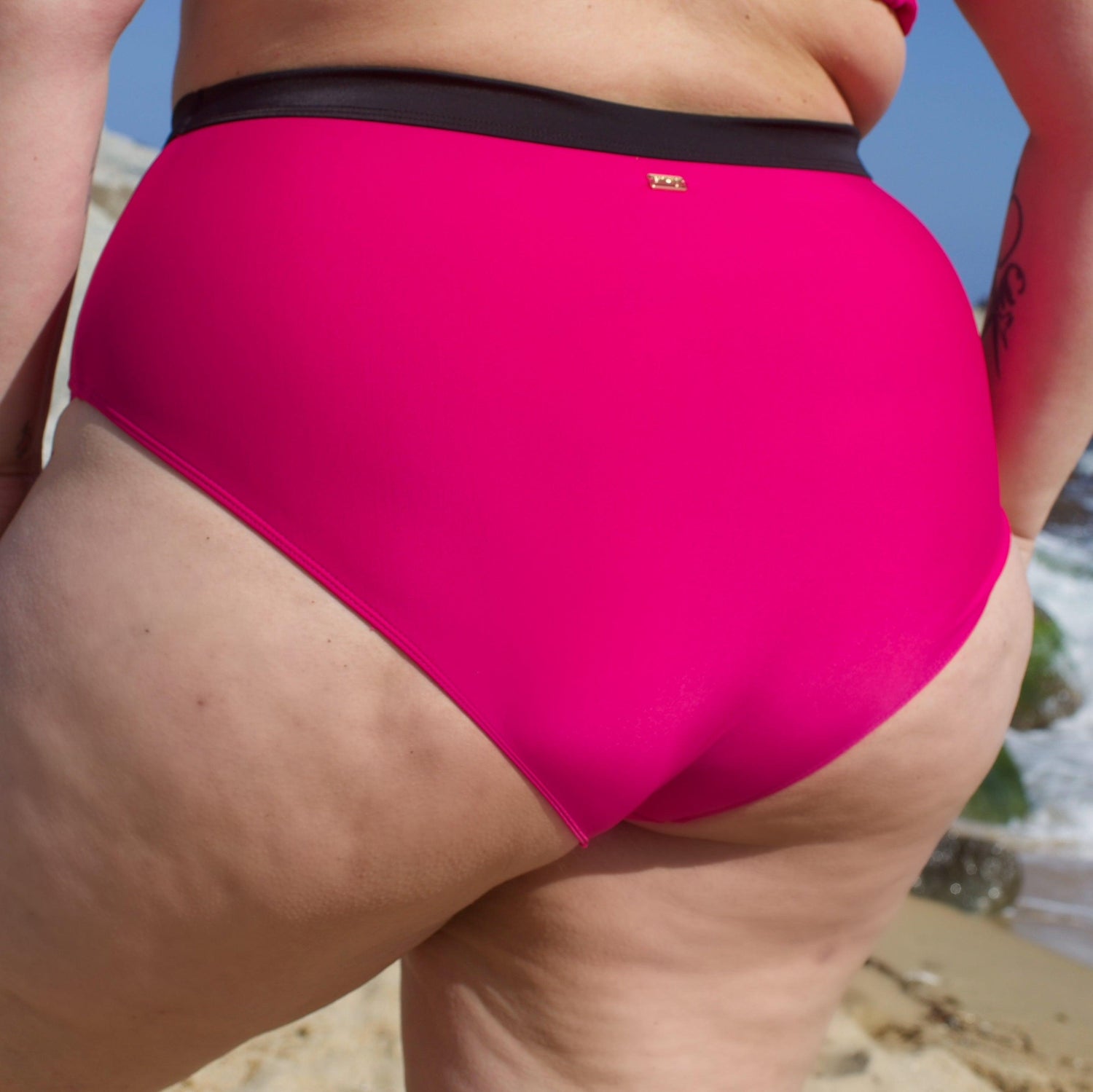 Hasta La Vista Bikini Bottoms - Hot Pink - Snag