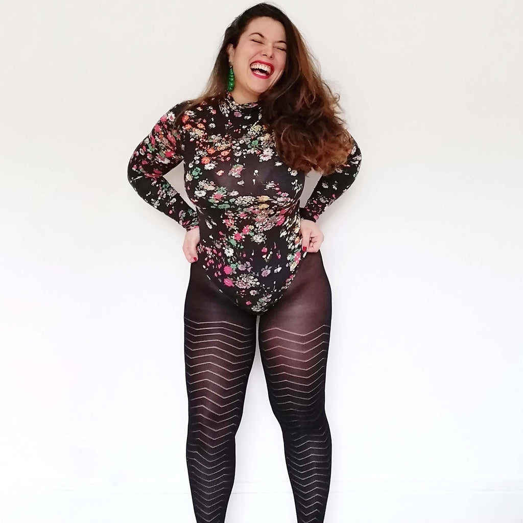 Lace Tights - New Wave - Snag