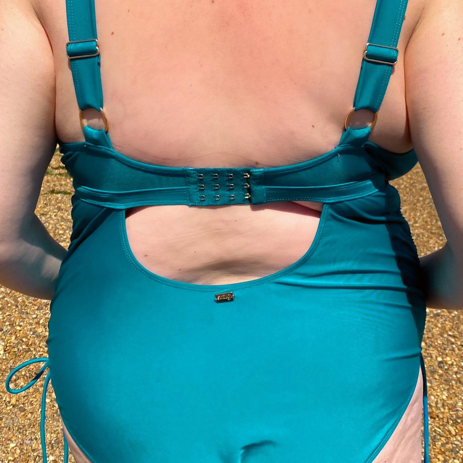 Maternity Swimsuit - That loving feel'in - Teal - Snag