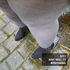 Merino Wool Tights - Silver Lining - Snag