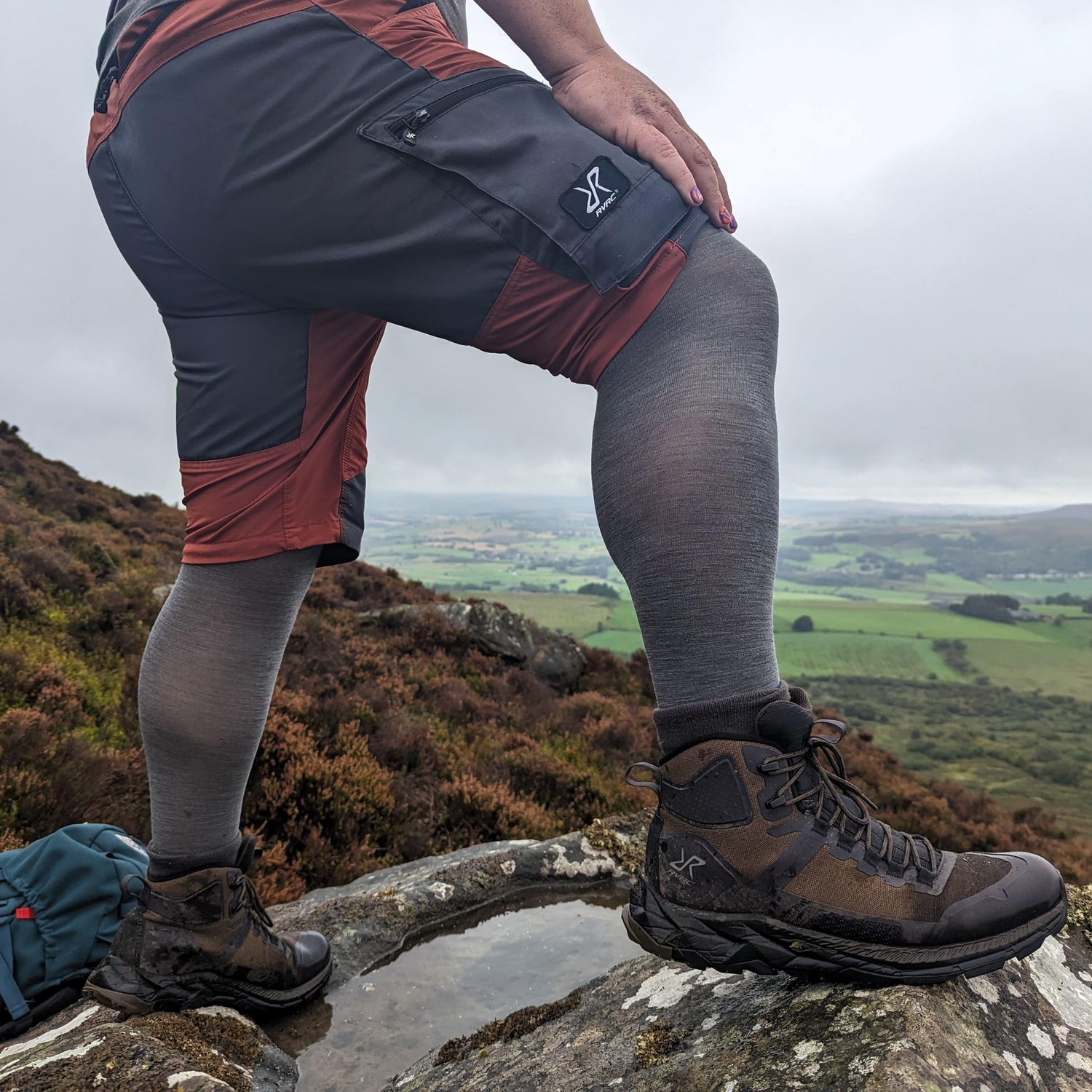 Merino Wool Tights - Silver Lining - Snag