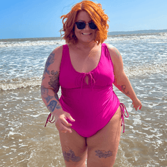 Phone Home Swimsuit - Hot Pink - Snag