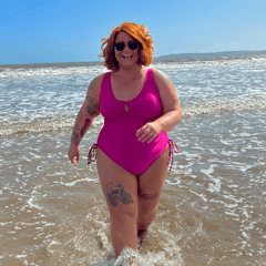 Phone Home Swimsuit - Hot Pink - Snag