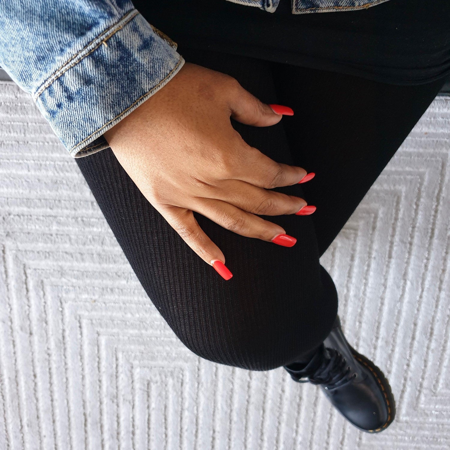 Ribbed Cashmere Tights - Snag