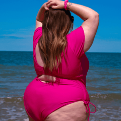 Show me the money Swimsuit - Hot Pink - Snag