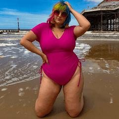 Show me the money Swimsuit - Hot Pink - Snag