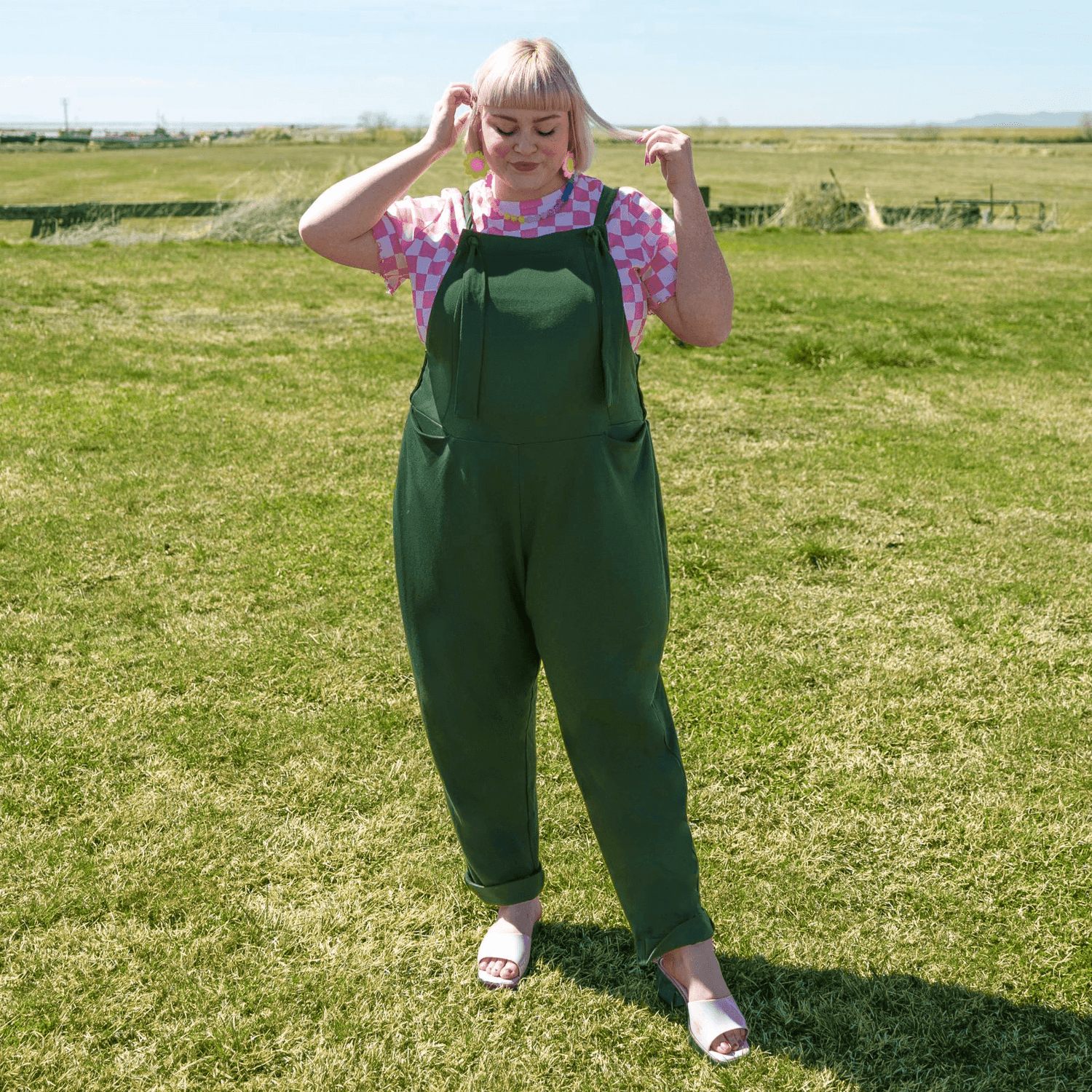 Snagaree Dungarees - Hit the Bottle Green - Snag