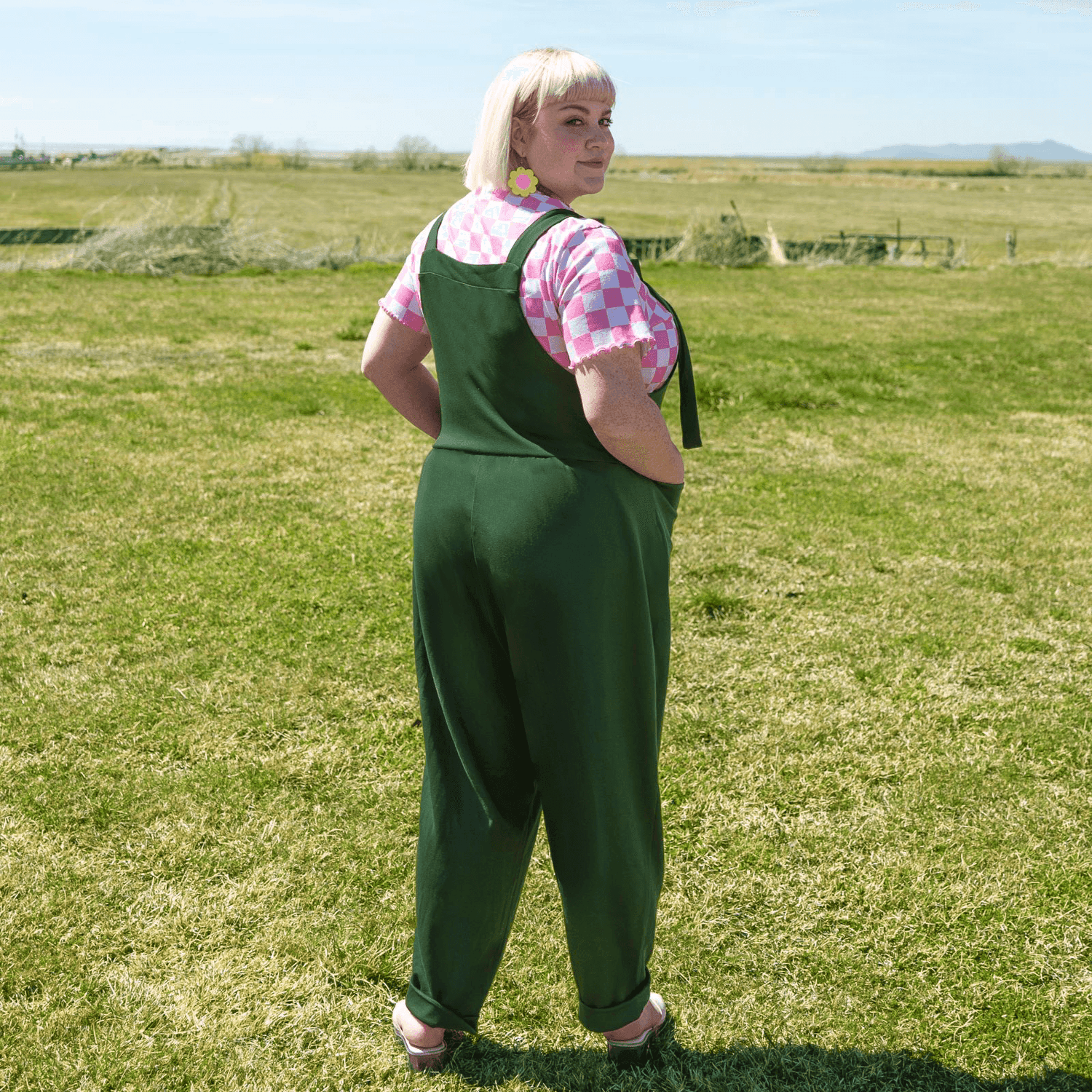 Snagaree Dungarees - Hit the Bottle Green - Snag